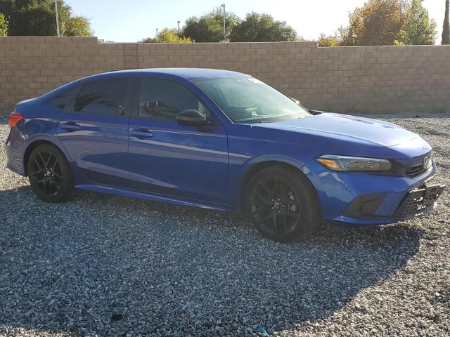 2HGFE2F53NH585560 - 2022 HONDA CIVIC SPORT 蓝色 照片 4