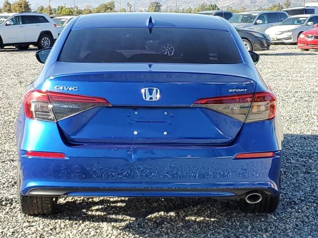 2HGFE2F53NH585560 - 2022 HONDA CIVIC SPORT 蓝色 照片 6