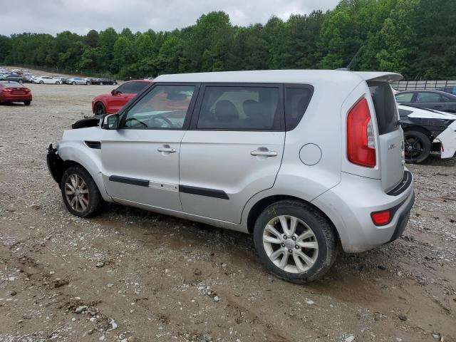 KNDJT2A69D7763349 - 2013 KIA SOUL + SILVER photo 2