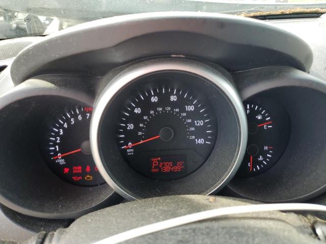 KNDJT2A69D7763349 - 2013 KIA SOUL + SILVER photo 9
