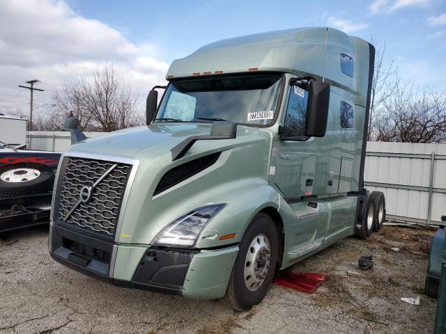 4V4NC9EH1KN237719 - 2019 VOLVO VN VNL GREEN photo 2