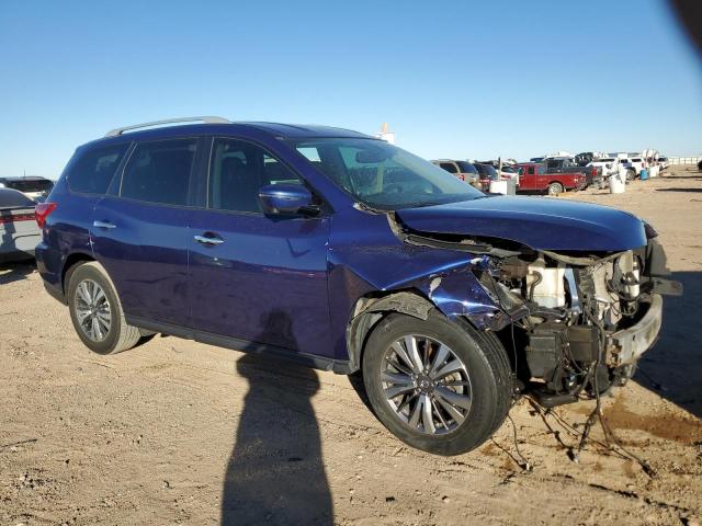 5N1DR2MN7KC617899 - 2019 NISSAN PATHFINDER S BLUE photo 4