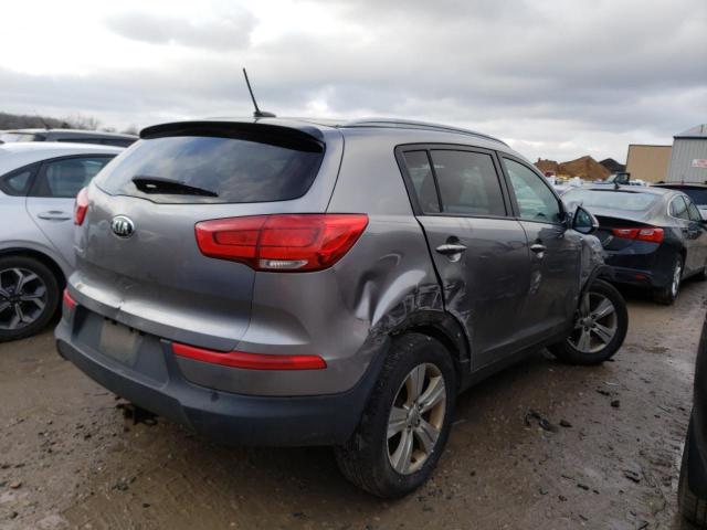 KNDPBCAC8F7786830 - 2015 KIA SPORTAGE LX SILVER photo 3