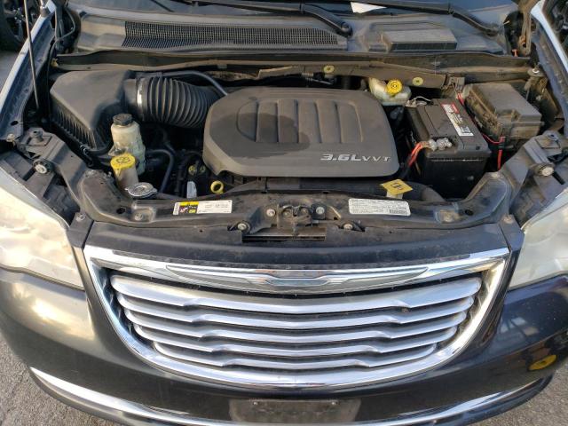 2C4RC1CG2DR623323 - 2013 CHRYSLER TOWN & COU TOURING L GRAY photo 12