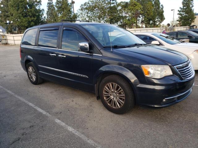 2C4RC1CG2DR623323 - 2013 CHRYSLER TOWN & COU TOURING L GRAY photo 4