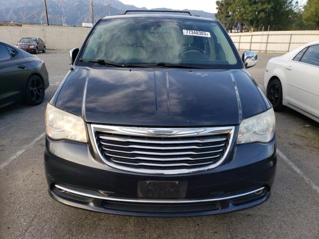 2C4RC1CG2DR623323 - 2013 CHRYSLER TOWN & COU TOURING L GRAY photo 5