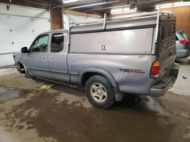 5TBBT44101S131169 - 2001 TOYOTA TUNDRA ACCESS CAB ვერცხლისფერი ფოტო 2