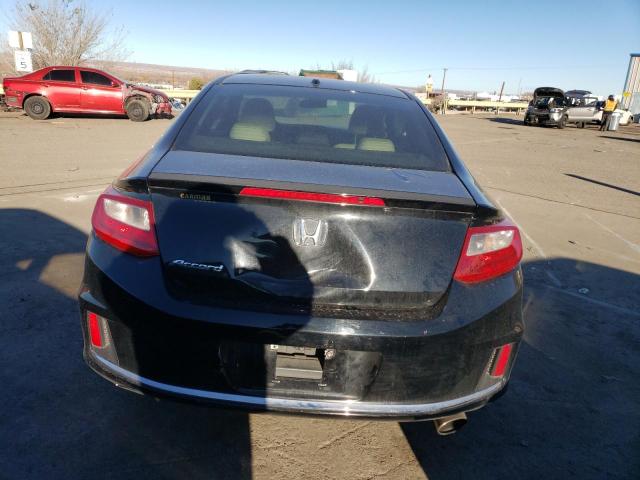 1HGCT1B84EA006125 - 2014 HONDA ACCORD EXL BLACK photo 6