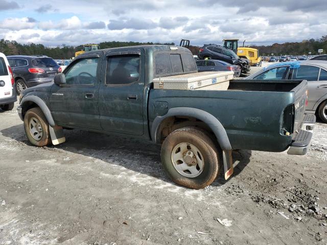 5TEGN92N41Z735773 - 2001 TOYOTA TACOMA DOUBLE CAB PRERUNNER GREEN photo 2
