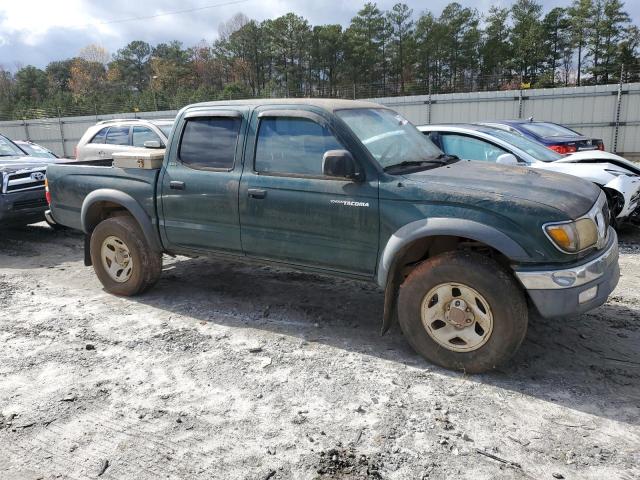 5TEGN92N41Z735773 - 2001 TOYOTA TACOMA DOUBLE CAB PRERUNNER GREEN photo 4