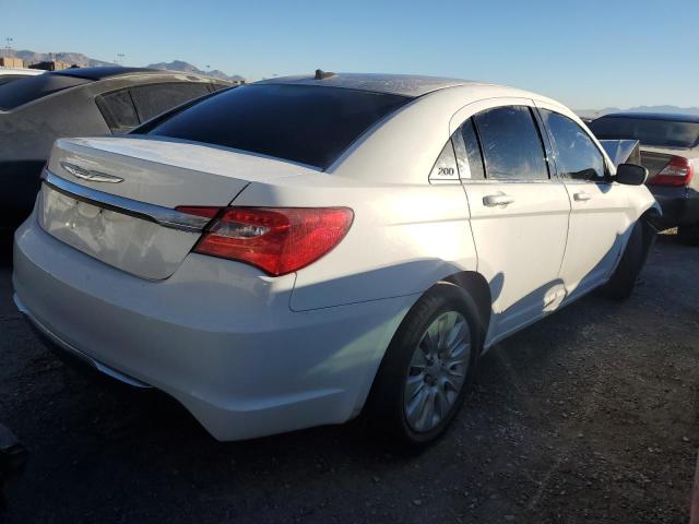 1C3CCBAB4DN606494 - 2013 CHRYSLER 200 LX WHITE photo 3