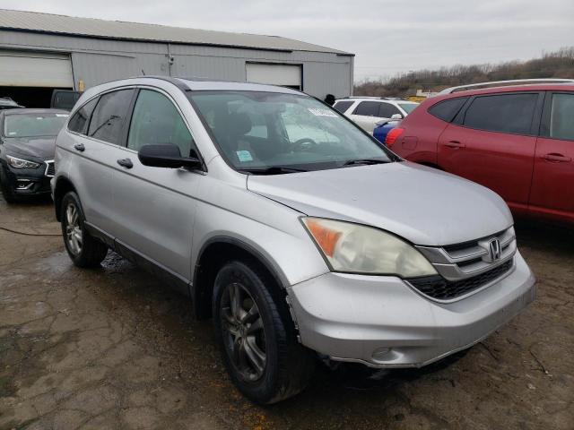 5J6RE3H57AL005488 - 2010 HONDA CR-V EX SILVER photo 4