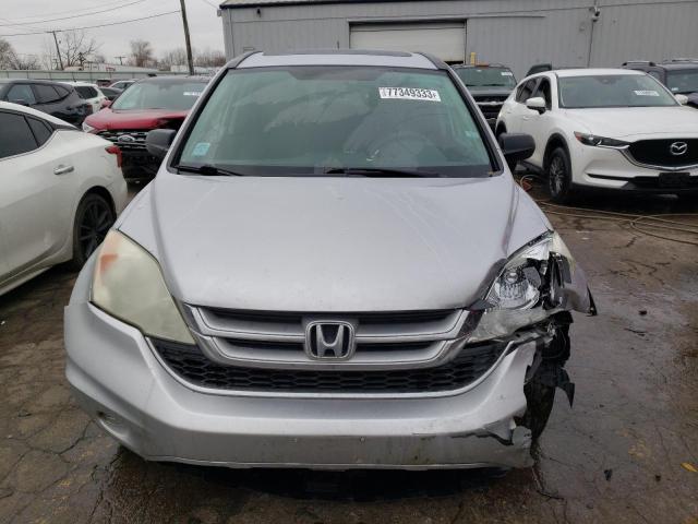 5J6RE3H57AL005488 - 2010 HONDA CR-V EX SILVER photo 5