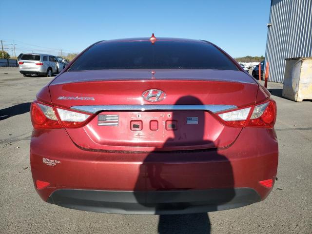 5NPEB4AC5EH935685 - 2014 HYUNDAI SONATA GLS BURGUNDY photo 6