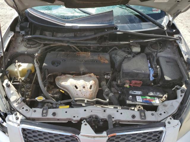 5Y2SM67059Z416642 - 2009 PONTIAC VIBE SILVER photo 11