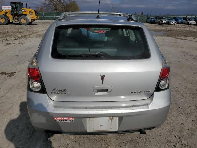 5Y2SM67059Z416642 - 2009 PONTIAC VIBE SILVER photo 6