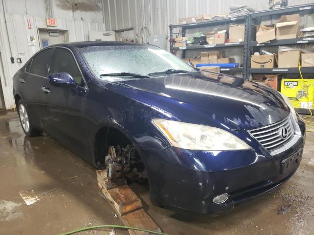 JTHBJ46G182186907 - 2008 LEXUS ES 350 BLUE photo 4