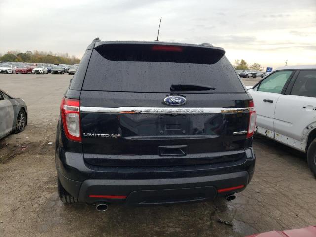 1FM5K7F88DGC12109 - 2013 FORD EXPLORER LIMITED BLACK photo 6