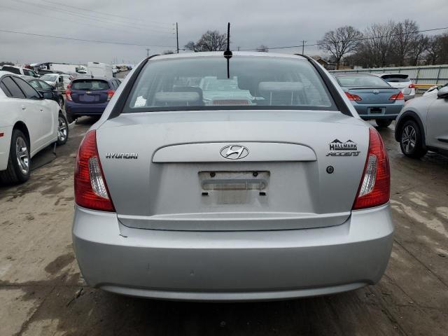 KMHCN46C89U328338 - 2009 HYUNDAI ACCENT GLS SILVER photo 6