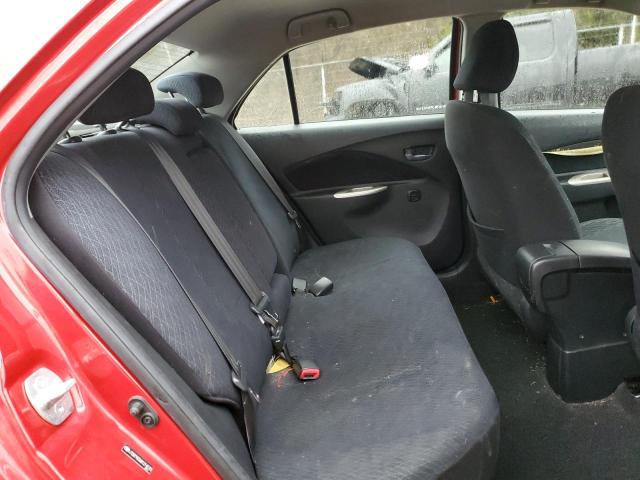 JTDBT903681214270 - 2008 TOYOTA YARIS RED photo 10