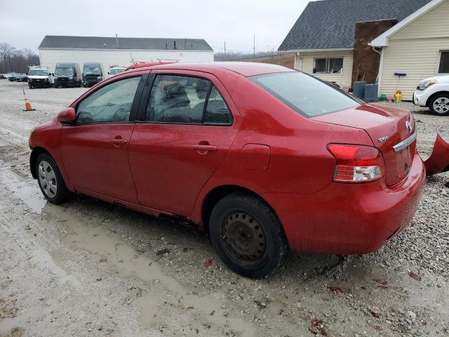 JTDBT903681214270 - 2008 TOYOTA YARIS RED photo 2