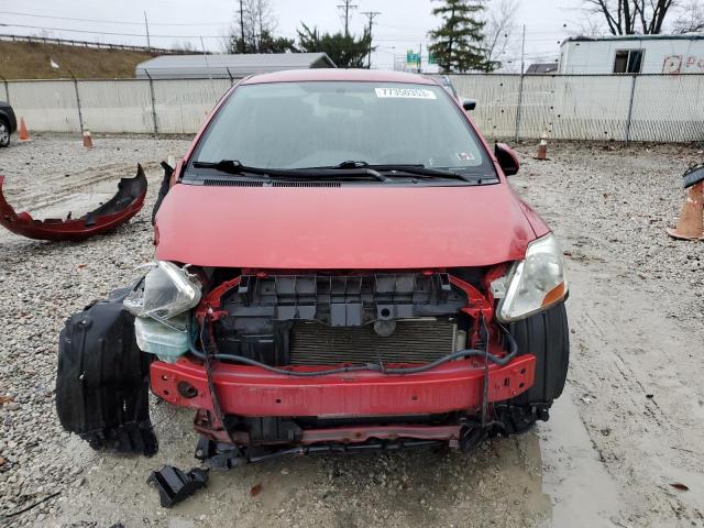 JTDBT903681214270 - 2008 TOYOTA YARIS RED photo 5