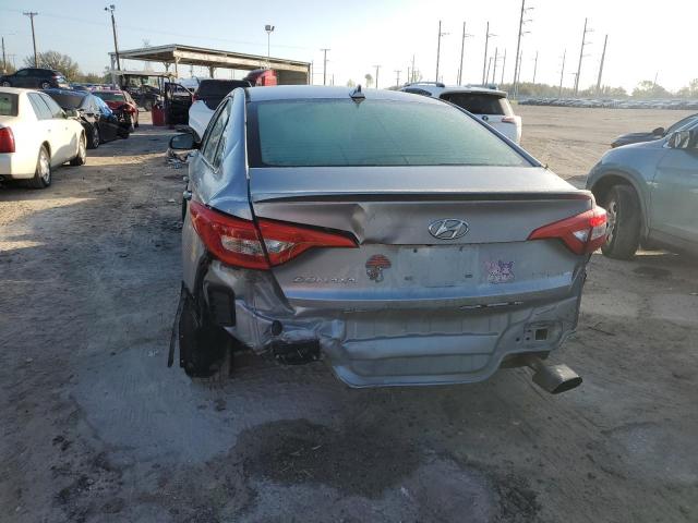 5NPE24AF9FH226348 - 2015 HYUNDAI SONATA SE SILVER photo 6