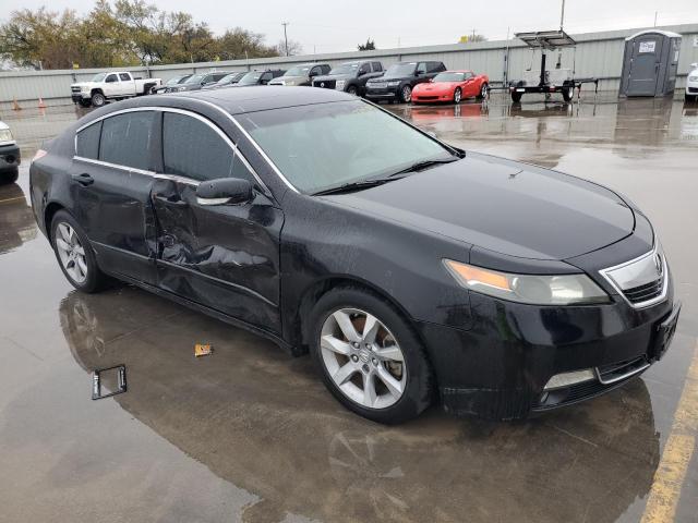 19UUA8F59CA032719 - 2012 ACURA TL BLACK photo 4