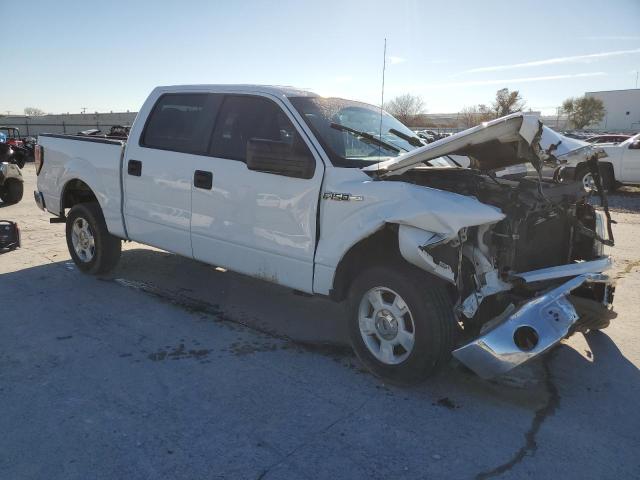 1FTEW1CM5EFA76780 - 2014 FORD F150 SUPERCREW WHITE photo 4