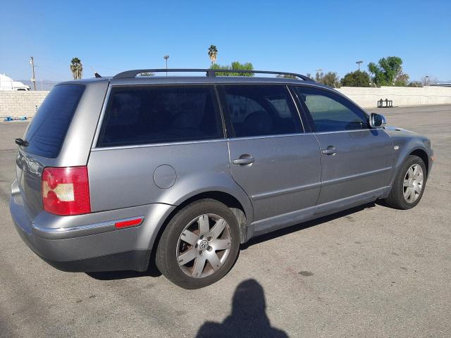 WVWWH63B32E099101 - 2002 VOLKSWAGEN PASSAT GLX GRAY photo 3