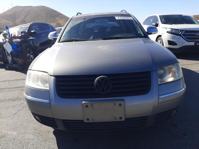 WVWWH63B32E099101 - 2002 VOLKSWAGEN PASSAT GLX GRAY photo 5