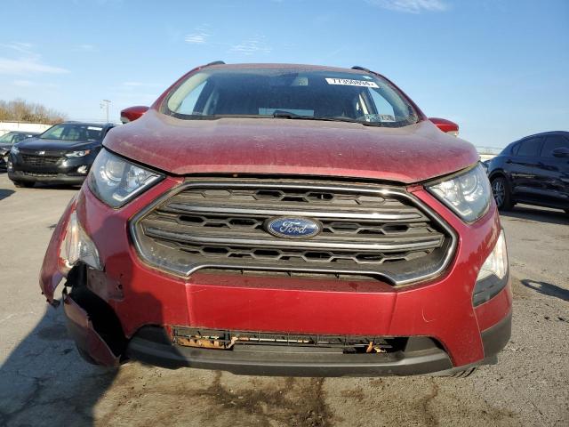 MAJ6P1CL4JC189727 - 2018 FORD ECOSPORT SES RED photo 5