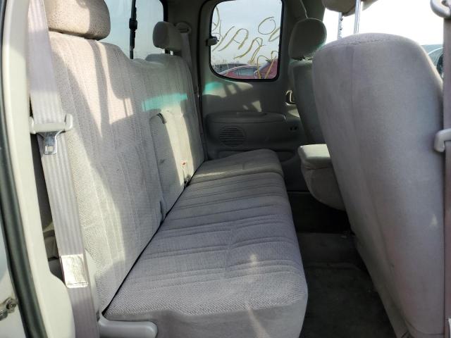 5TBRT3416YS040913 - 2000 TOYOTA TUNDRA ACCESS CAB ვერცხლისფერი ფოტო 10