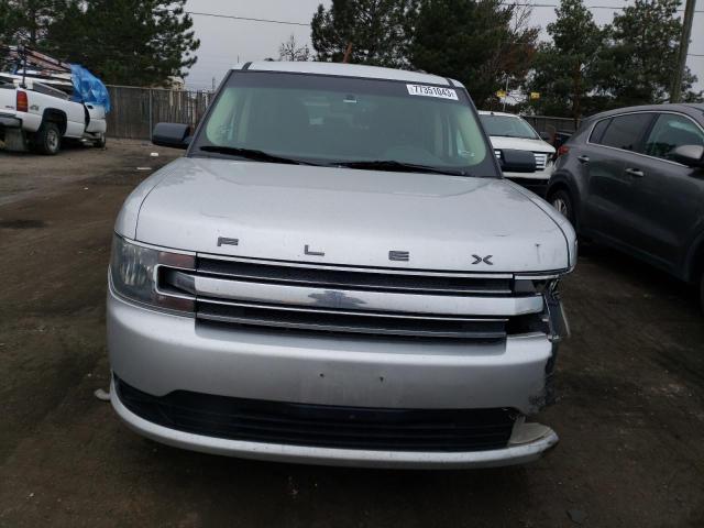 2FMGK5B87EBD41177 - 2014 FORD FLEX SE SILVER photo 5