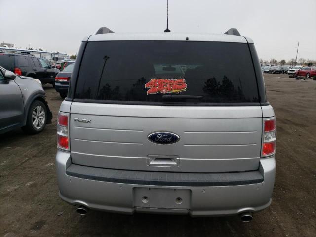 2FMGK5B87EBD41177 - 2014 FORD FLEX SE SILVER photo 6