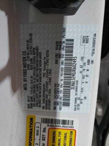 3LN6L5E90JR602495 - 2018 LINCOLN MKZ RESERVE თეთრი ფოტო 12