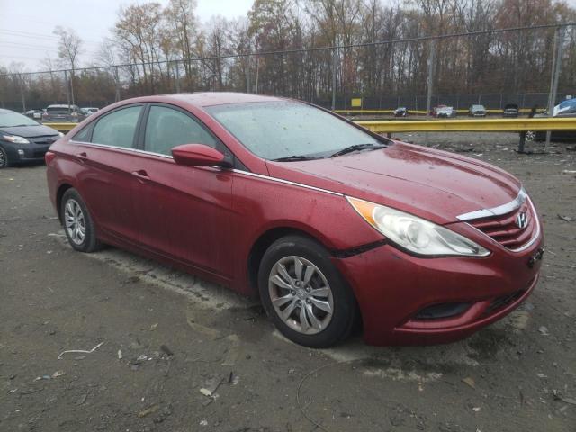 5NPEB4AC1CH347120 - 2012 HYUNDAI SONATA GLS RED photo 4