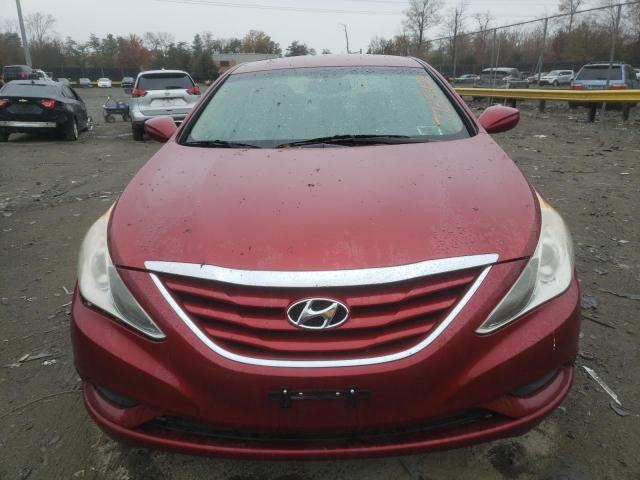 5NPEB4AC1CH347120 - 2012 HYUNDAI SONATA GLS RED photo 5