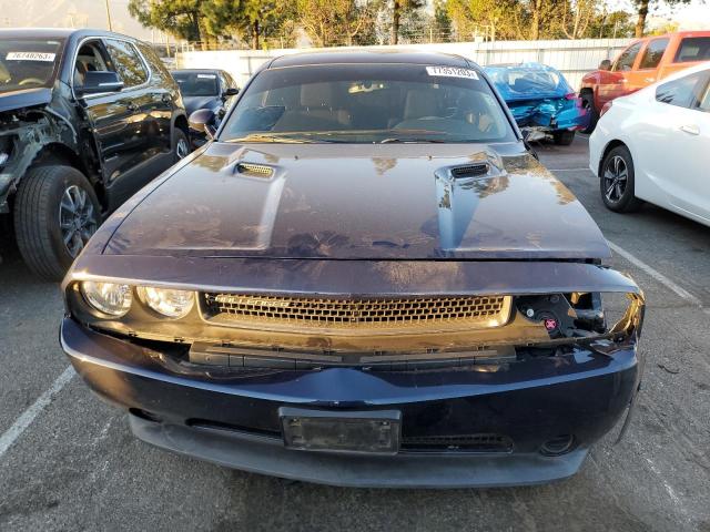 2C3CDYAG3EH285862 - 2014 DODGE CHALLENGER SXT BLUE photo 5