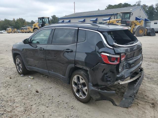 3C4NJDCB4JT398115 - 2018 JEEP COMPASS LIMITED BLACK photo 2