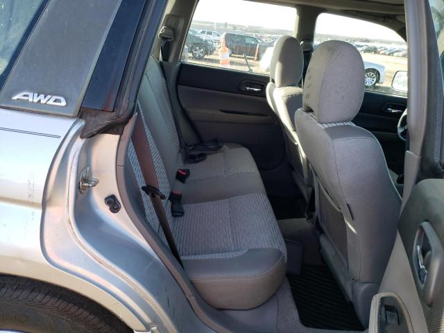 JF1SG65663H722881 - 2003 SUBARU FORESTER 2.5XS ვერცხლისფერი ფოტო 10