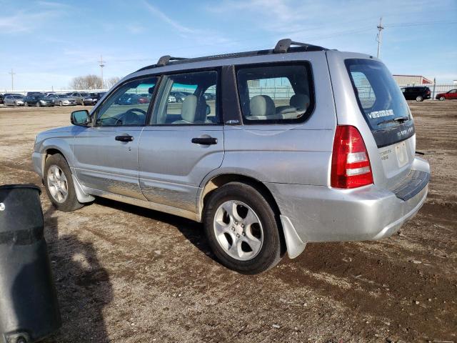 JF1SG65663H722881 - 2003 SUBARU FORESTER 2.5XS ვერცხლისფერი ფოტო 2