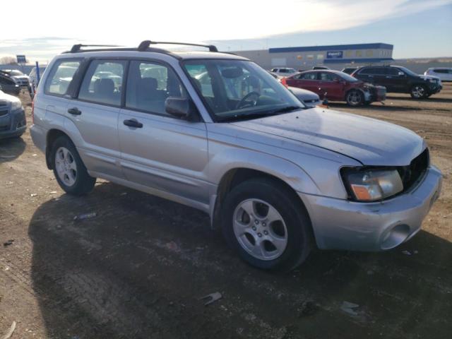 JF1SG65663H722881 - 2003 SUBARU FORESTER 2.5XS ვერცხლისფერი ფოტო 4