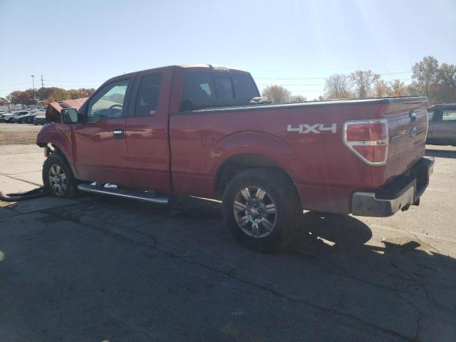 1FTFX1EF3BFA50027 - 2011 FORD F150 SUPER CAB RED photo 2