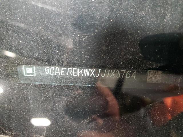 5GAERDKWXJJ183764 - 2018 BUICK ENCLAVE AVENIR WHITE photo 14