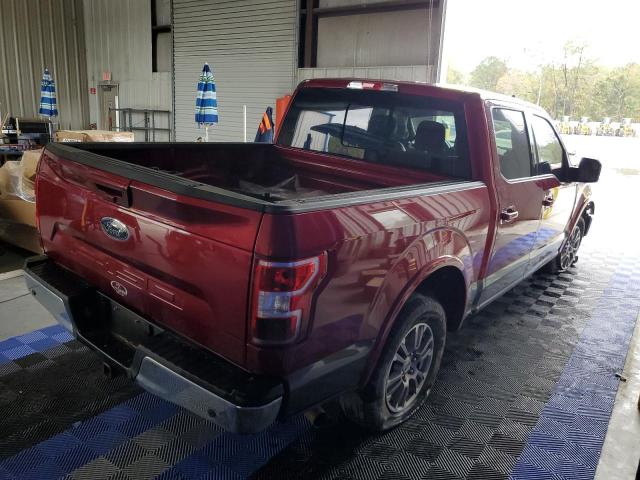 1FTEW1C5XKFA38899 - 2019 FORD F150 SUPERCREW MAROON photo 3