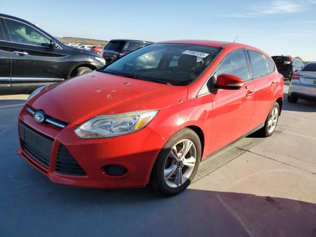 1FADP3K2XEL263816 - 2014 FORD FOCUS SE RED photo 1