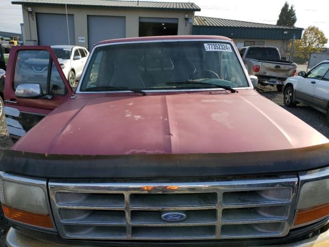 1FTEX14H1SKB03880 - 1995 FORD F150 TWO TONE photo 11