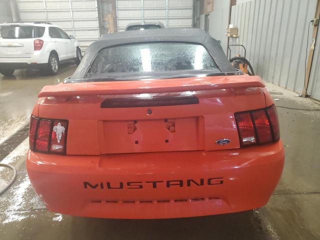 1FAFP44624F189836 - 2004 FORD MUSTANG ORANGE photo 6