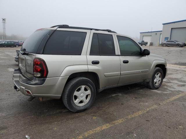 1GNDS13SX22509932 - 2002 CHEVROLET TRAILBLAZE TAN photo 3